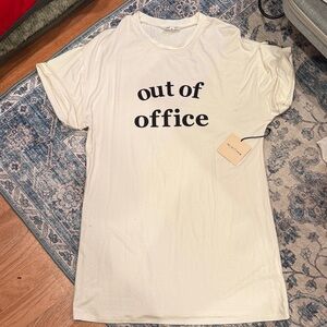 Superdown Cream 'Out of Office' Midi Dress